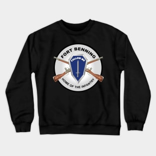 Fort Benning, GA - Home of the Infantry Crewneck Sweatshirt